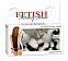 Наручники металлические Furry Love Cuffs с черно-белым мехом