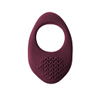 Эрекционное виброкольцо Pure Passion Moonshine, бордовое