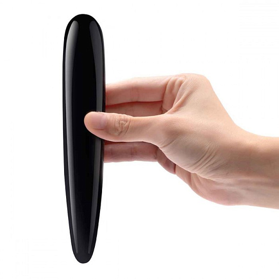 Массажер из камня Le Wand Crystal Slim Wand, черный