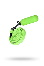 Вибропуля для путешествий на ремешке SEXUS BULLET 6.3 см, зеленая