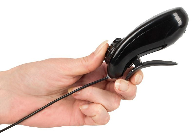 Вибрострапон на ремнях полый Vibrating Strap-On, 16 см