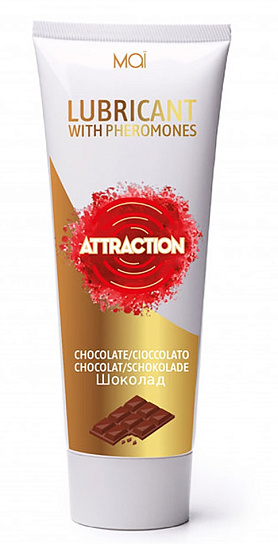 Лубрикант Flavored Lube с ароматом шоколада с феромонами, 75 мл