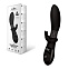 Массажер для анальной стимуляции с функцией ротации, черный