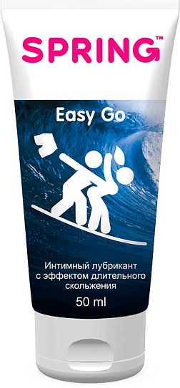 Силиконовый лубрикант с ромашкой Spring Easy Go, 50 мл
