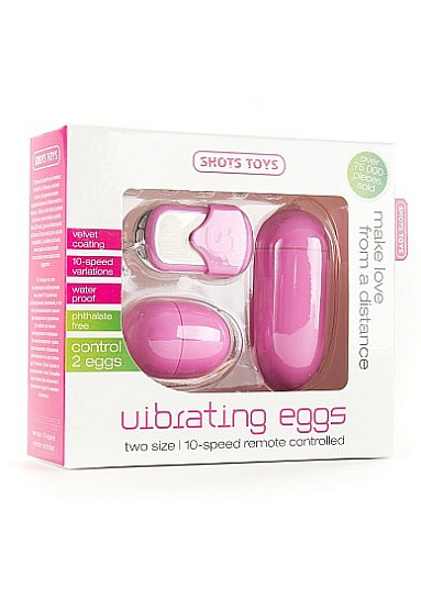 Два вибро-яйца с беспроводным пультом управления