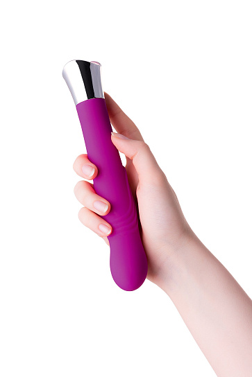 Женский вагинальный вибратор для точки G - Kiki с рельефом, фиолетовый