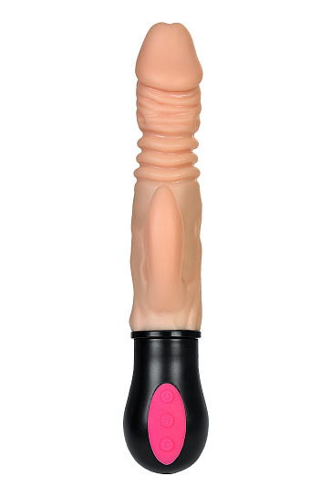 Вибратор для женщин с нагревом и функцией Up-Down серии A-Toys 24,2 см