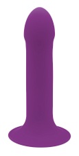 Фаллоимитатор на присоске с двойной плотностью Adrien Lastic HITSENS S06 13.5 см, фиолетовый
