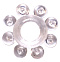 Эрекционное кольцо Rings Bubbles, прозрачное Lola Toys