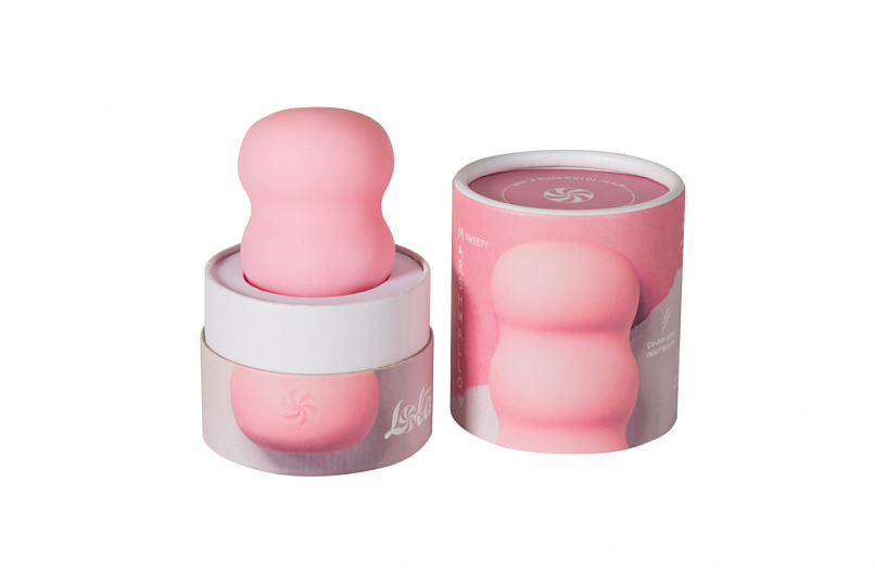 Мастурбатор для мужчин MARSHMALLOW SWEETY, розовый