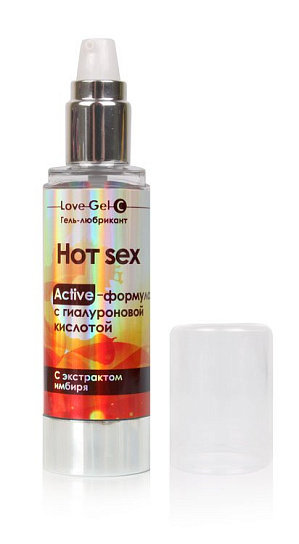 Вагинальный возбуждающий гель-смазка Биоритм LoveGel С - Hot Sex, 55 мл