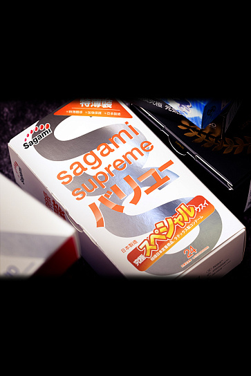 Ультратонкие латексные презервативы Sagami Xtreme 0.04, 24 шт