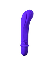 Мини-вибратор Universe Secret Flower из мягкого силикона, фиолетовый