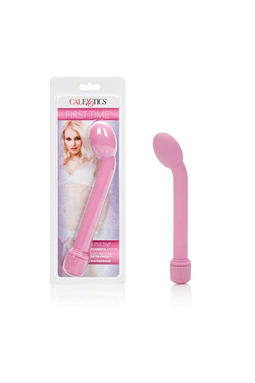 Изогнутый вибратор G-точки с утолщенной головкой G-spot Tulip