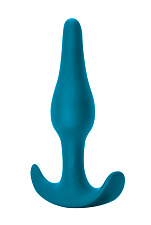 Анальная пробка для начинающих Starter Aquamarine, синяя