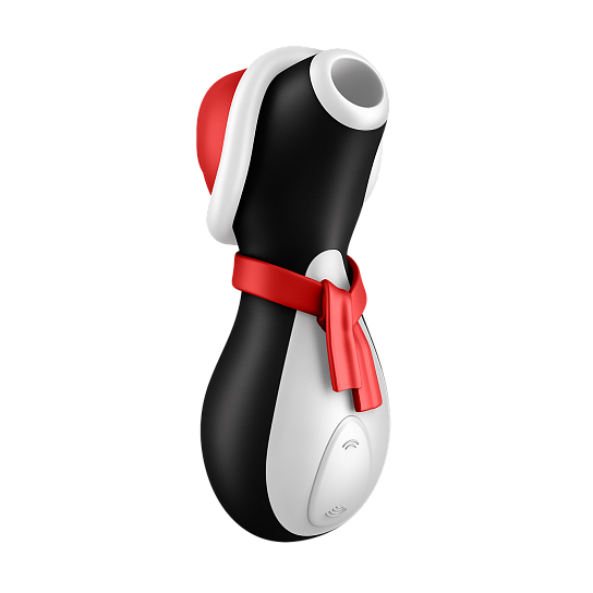 Вакуумно-волновой стимулятор для клитора Satisfyer Penguin Новогодний подарок