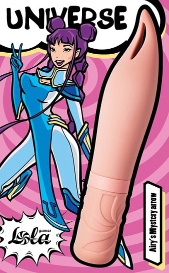 Мини-вибратор с ушками Airy’s Mystery Arrow, бежевый