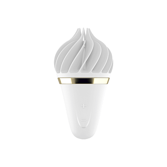 Вибромассажер-спиннер Satisfyer Sweet Treat, белый