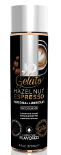 Съедобный гелевый лубрикант JO Gelato Hazelnut Espresso Flavored, 120 мл
