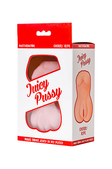 Мастурбатор торс женский из нежнейшего материала SoftSkin Cherry Ripe