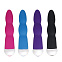 Вибратор WAVY WAND из нежнейшего силикона, 12 см, синий