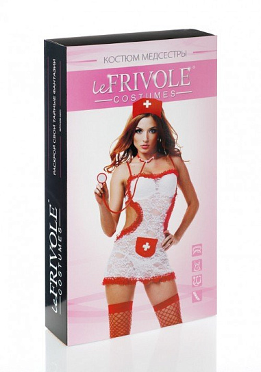 Эротический костюм Le Frivole Соблазнительная Медсестра, M/L