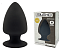 Черная анальная пробка Adrien Lastic SileXD Model 1, 11 см