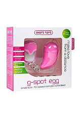 Вибро-яйцо G-SPOT EGG, розовое