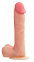 Фаллоимитатор с выраженной головкой RealStick Silicone Henry C, 25 см