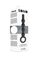 Анальный стимулятор Sono 59 с металлическим концом