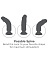 Реалистичный гибкий вибратор-насадка 8 Vibrating Cock 14.5 см, телесный
