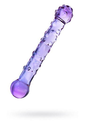 Фаллоимитатор Glas с ребристой головкой, 19 см