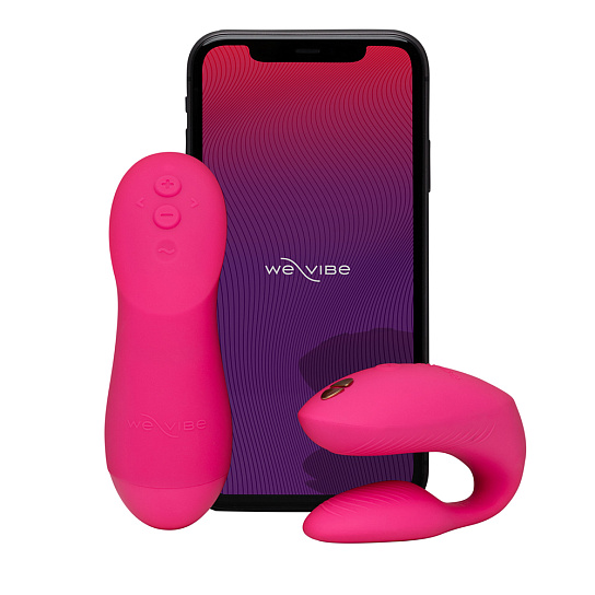 Вибратор для пар We-Vibe Chorus Pro, розовый, арт. SNSP1SG3
