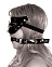 Комплект Masquerade Mask & Ball Gag из маски и кляпа, черный
