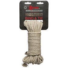 Веревка бондажная Kink Bind & Tie Hemp Bondage Rope, 90 см