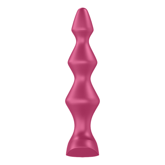 Анальная пробка с вибрацией Satisfyer Lolli Plug 1, бордо