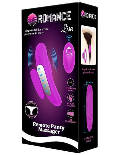 Мини-вибратор в трусики с пультом управления Baile Pretty Love Lisa