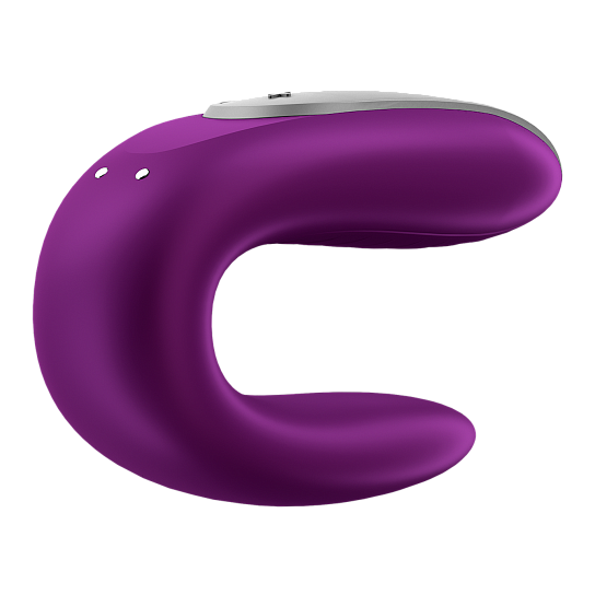 Вибратор для пар Satisfyer Double Fun, фиолетовый