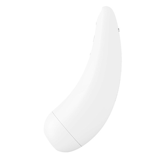 Вакуумный стимулятор Satisfyer Curvy 2 +, белый