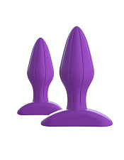 Набор анальных пробок с рельефом Designer Love Plug Set