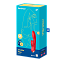 Мощный вибратор с двумя клиторальными отростками Satisfyer Double Flex, красный