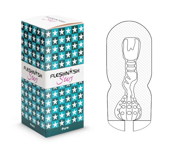 Мастурбатор для мужчин с эффектом отсоса - Pure Touch