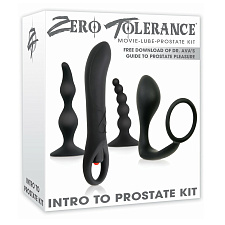 Набор стимуляторов простаты Zero Tolerance Intro To Prostate Kit