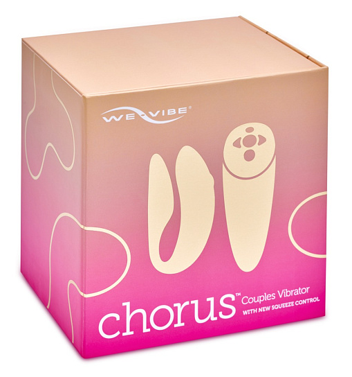 Вибратор для пар We-Vibe Chorus, розовый