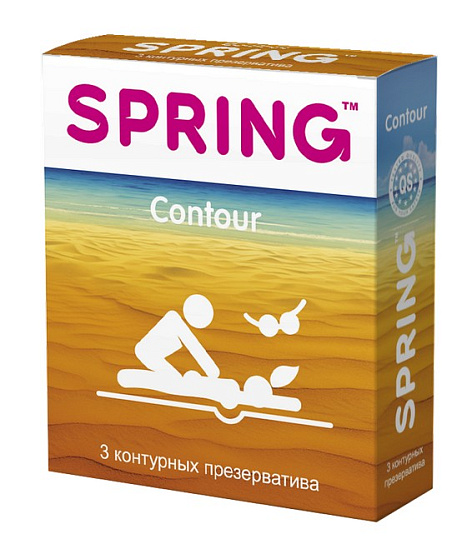 Презервативы контурной формы Spring Contour, №3