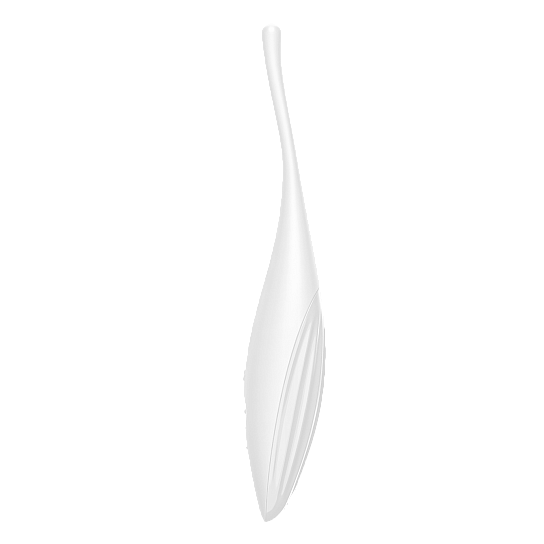 Вибратор для точечной стимуляции клитора с мобильным приложением Satisfyer Twirling Joy, белый