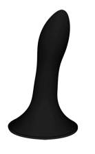 Фаллоимитатор на присоске с двойной плотностью Adrien Lastic HITSENS S05 12.9 см, черный