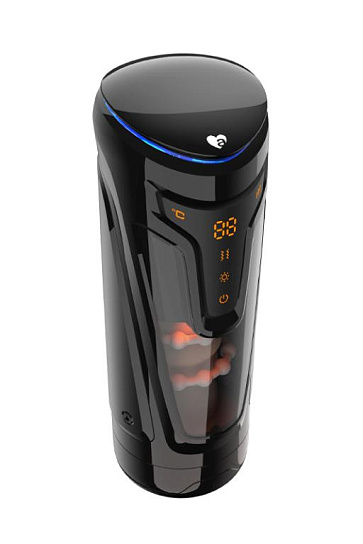 Мастурбатор Amovibe Warrior с фрикциями, черный