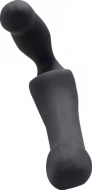 Безремневой страпон с анатомически созданной формой, 10 см, черный