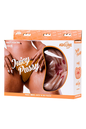 Мастурбатор с вибрацией для мужчин Pussy Adeline